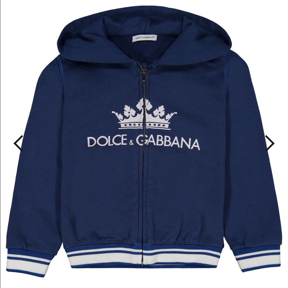 Baby Boy Dolce & Gabbana Hoodie in Blue